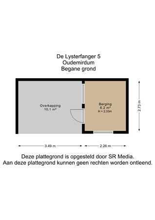 De Lysterfanger 5, 8567 JJ Oudemirdum - Berging - 2D.jpg