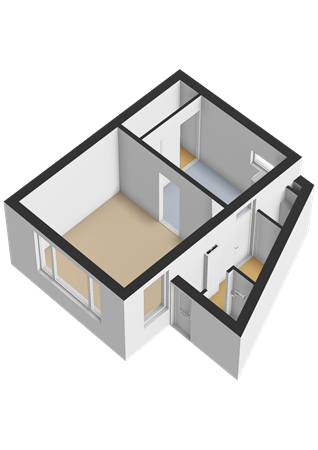 Hemmemaplein 11, 9041 BX Berltsum - Begane grond - 3D.png
