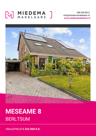 Brochure preview - Meseame 8, 9041 ET BERLTSUM (1)