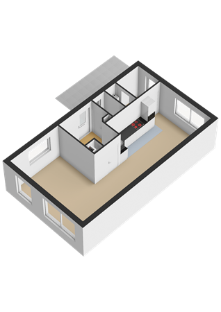 Meseame 8, 9041 ET Berltsum - Begane grond - 3D.png