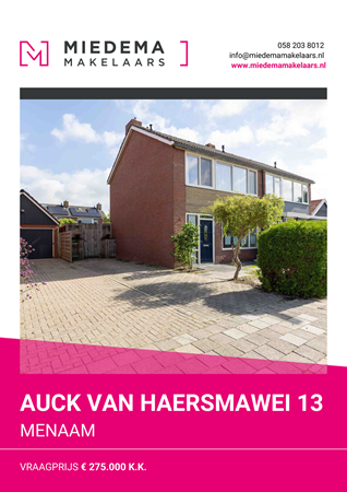 Brochure preview - Auck Van Haersmawei 13, 9036 LL MENAAM (1)