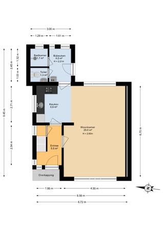 Davelaer 12, 9076 AH Sint Annaparochie - Begane grond - 2D.jpg