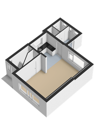 Davelaer 12, 9076 AH Sint Annaparochie - Begane grond - 3D.png