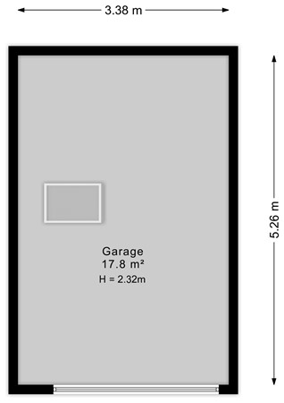 Davelaer 12, 9076 AH Sint Annaparochie - Garage - 2D.jpg