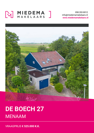 Brochure preview - De Boech 27, 9036 NP MENAAM (2)