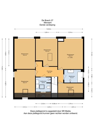 De Boech 27, 9036 NP Menaam - Eerste verdieping - 2D.jpg