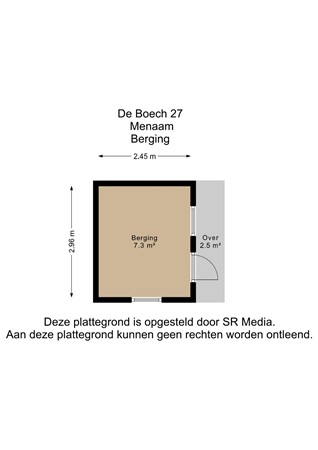 De Boech 27, 9036 NP Menaam - Berging - 2D.jpg
