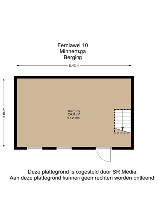 Ferniawei 10, 9047 KP Minnertsga - Berging - 2D.jpg