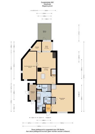 Oudebildtdijk 982, 9075 NJ Westhoek - Begane grond - 2D.jpg