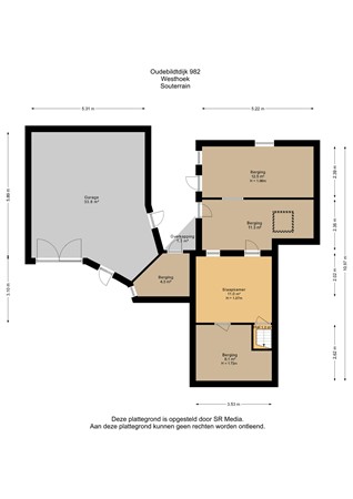 Oudebildtdijk 982, 9075 NJ Westhoek - Souterrain - 2D.jpg