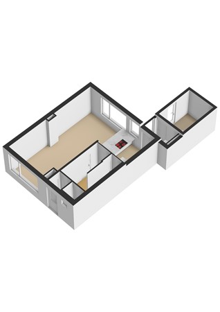 Vikarijbuorren 37, 9047 HW Minnertsga - Vikarijbuorren 37 - Begane grond - 3D.jpg