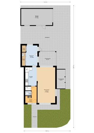 De Lysterfanger 7, 8567 JJ Oudemirdum - Situatie - 2D.jpg