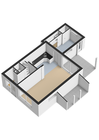 De Lysterfanger 7, 8567 JJ Oudemirdum - Begane grond - 3D.png