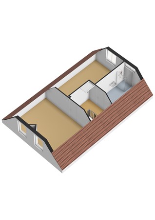 De Rombade 2, 8811 HT Ried - De Rombade 2 - 1e verdieping - 3D.jpg