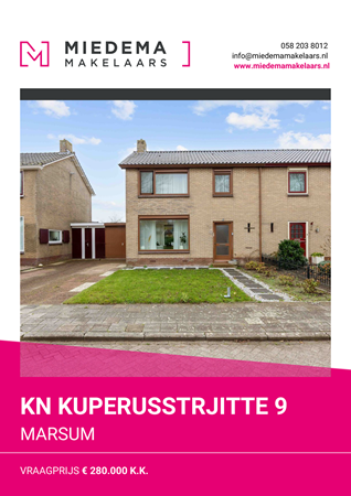 Brochure preview - Kn Kuperusstrjitte 9, 9034 GP MARSUM (1)