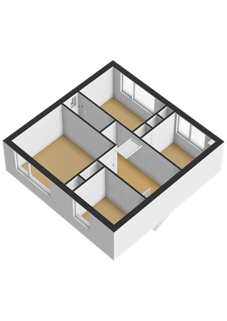 Kn Kuperusstrjitte 9, 9034 GP Marsum - Eerste verdieping - 3D.png