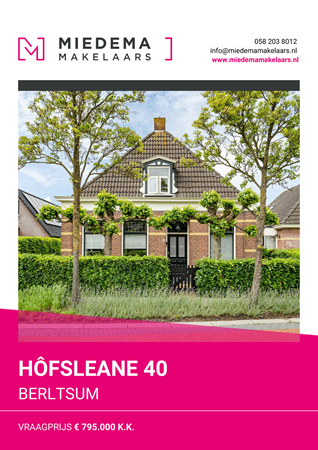 Brochure preview - Brochure - Hôfsleane 40 - Berltsum.pdf