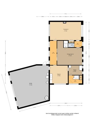 Harlingerweg 13, 8801 PA Franeker - Begane grond - 2D.jpg