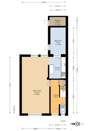 Jacob Binckesstraat 31, 8921 KX Leeuwarden - Begane grond - 2D.jpg