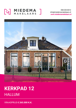 Brochure preview - Kerkpad 12, 9074 BX HALLUM (1)
