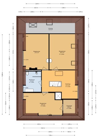 Kadal 58, 9079 PC Sint Jacobiparochie - Kadal 58 1e Verdieping - 2D.jpg