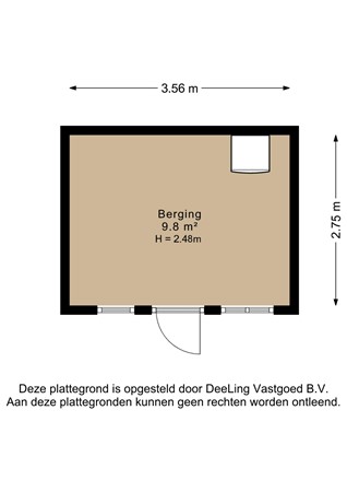 Hofstraat 7, 9079 MC Sint Jacobiparochie - Berging 1 - 2D.jpg