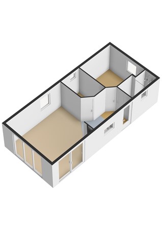 Vogels' Tún 31, 8851 HT Tzummarum - Vogels' Tún 3_Begane grond_3D.jpg