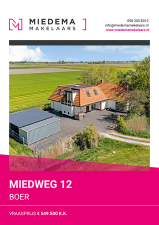 Brochure preview - Miedweg 12, 8809 HX BOER (1)
