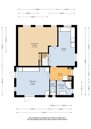 Buorren 5, 9041 AW Berltsum - Begane grond - 2D.jpg