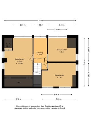 Buorren 5, 9041 AW Berltsum - Eerste verdieping - 2D.jpg