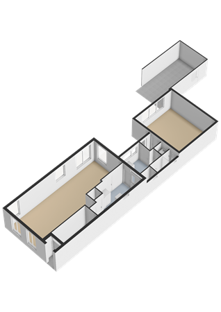 Hermanawei 31, 9047 JB Minnertsga - Begane grond - 3D.png
