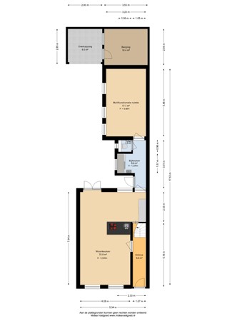 van Burmaniastraat 5, 9076 AK Sint Annaparochie - Begane grond - 2D.jpg