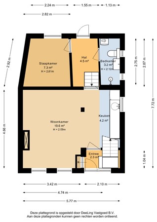 Monnikebildtdijk 43, 9078 VC Oudebildtzijl - Begane grond - 2D.jpg