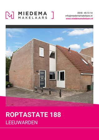 Brochure preview - Roptastate 188, 8926 RS LEEUWARDEN (1)