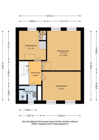 Krelis Annesstraat 42, 9078 VM Oudebildtzijl - Eerste verdieping - 2D.jpg
