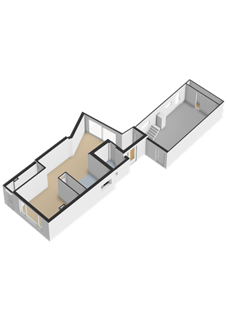 Tzummerweg 15, 8801 JN Franeker - Begane grond - 3D.png