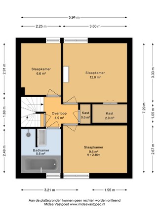 Neeltie Jansstraat 10, 9079 MA Sint Jacobiparochie - Eerste verdieping - 2D.jpg