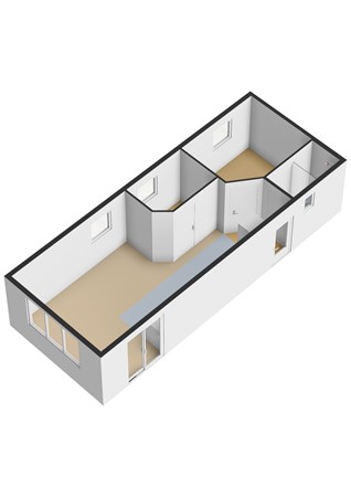 Vogels' Tún 83, 8851 HT Tzummarum - Vogels' Tún 83 Begane grond - 3D.jpg