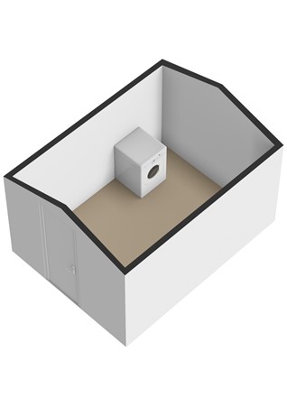 Vogels' Tún 83, 8851 HT Tzummarum - Vogels' Tún 83 Berging - 3D.jpg