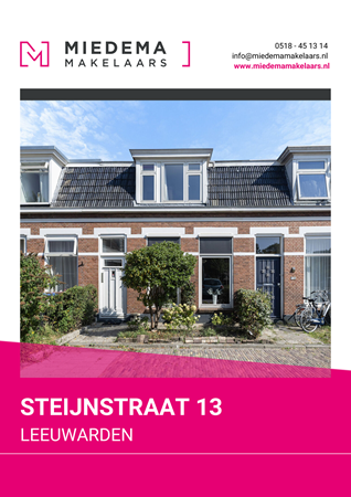 Brochure preview - Steijnstraat 13, 8917 BV LEEUWARDEN (1)