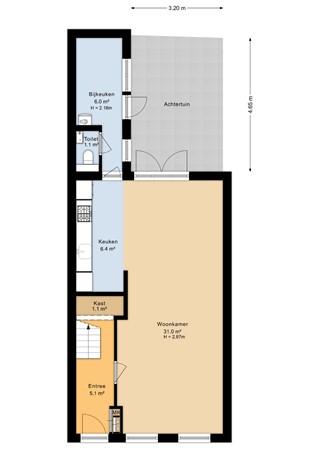 Steijnstraat 13, 8917 BV Leeuwarden - Situatie - 2D.jpg