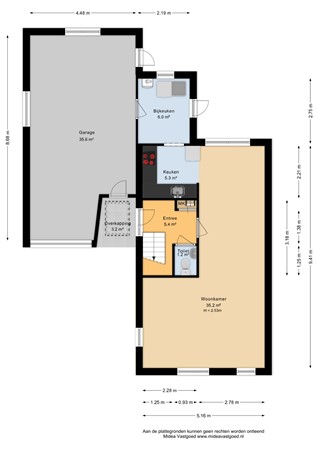 Gerben van Tuinenstraat 30A, 9079 MJ Sint Jacobiparochie - Begane grond - 2D.jpg