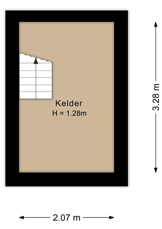 Hôfsleane 31, 9041 AK Berltsum - Kelder - 2D.jpg