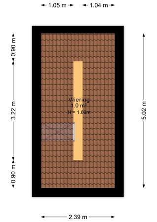 Hôfsleane 31, 9041 AK Berltsum - Vliering - 2D.jpg