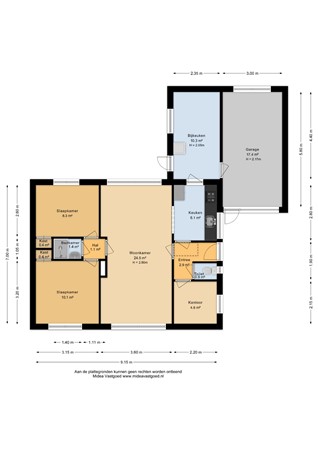 Hoyte Roucomastrjitte 11, 9035 CB Dronryp - Begane grond - 2D.jpg