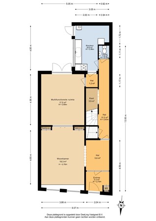 Grote Bredeplaats 4, 8861 BB Harlingen - Begane grond - 2D.jpg