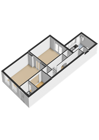 Grote Bredeplaats 4, 8861 BB Harlingen - Begane grond - 3D.png