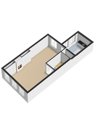 Grote Bredeplaats 4, 8861 BB Harlingen - Eerste verdieping - 3D.png