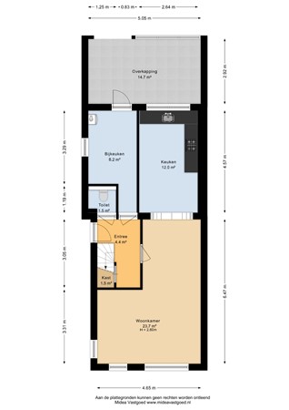 Hofstraat 5, 9079 MC Sint Jacobiparochie - Begane grond - 2D.jpg