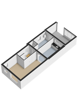Hofstraat 5, 9079 MC Sint Jacobiparochie - Begane grond - 3D.png